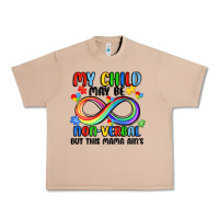 Burro my child may be non verbal but this mama ain's Urban Heavy Tee - JahusDesignShop