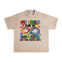 French Oak my child may be non verbal but this mama ain's Urban Heavy Tee - JahusDesignShop