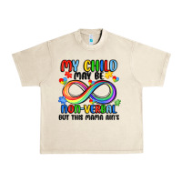 Sandshell my child may be non verbal but this mama ain's Urban Heavy Tee - JahusDesignShop