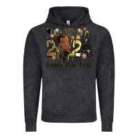 Vintage Black 2024 happy new year black woman Vintage Hoodie - MaliasSmallBusiness
