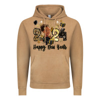 Vintage Camel 2024 happy new year black woman Vintage Hoodie - MaliasSmallBusiness