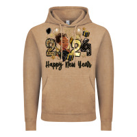 Vintage Coffee 2024 happy new year black woman Vintage Hoodie - MaliasSmallBusiness