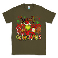 Army Green grinchmas Classic Tee - MaliasSmallBusiness