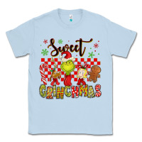 Dusty Blue grinchmas Classic Tee - MaliasSmallBusiness