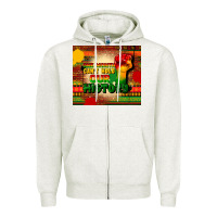 Oatmeal Heather one month cant hold our history Zipper Hoodie - CowGirlArtShop