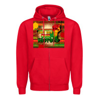 Red one month cant hold our history Zipper Hoodie - CowGirlArtShop