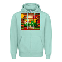 Seafoam one month cant hold our history Zipper Hoodie - CowGirlArtShop