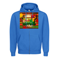 True Royal one month cant hold our history Zipper Hoodie - CowGirlArtShop
