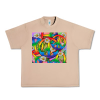 Burro Pride LGBTQ+ Peace Tumbler Urban Heavy Tee - BundleAndBundleShop