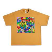 Peanut Butter Pride LGBTQ+ Peace Tumbler Urban Heavy Tee - BundleAndBundleShop