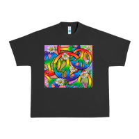 Pigment Black Pride LGBTQ+ Peace Tumbler Urban Heavy Tee - BundleAndBundleShop