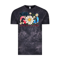 Cloud Black With God All Things Are Possible Vintage Tee - MaliasSmallBusiness