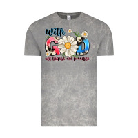 Cloud Rock With God All Things Are Possible Vintage Tee - MaliasSmallBusiness