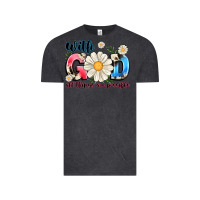 Vintage Black With God All Things Are Possible Vintage Tee - MaliasSmallBusiness