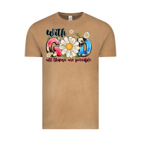 Vintage Camel With God All Things Are Possible Vintage Tee - MaliasSmallBusiness