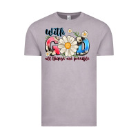 Vintage Zinc With God All Things Are Possible Vintage Tee - MaliasSmallBusiness
