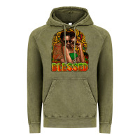 Vintage Olive black couple blessed Vintage Hoodie - NancyCooperArtShop