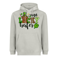 Moon Dust St. Patrick's Day One lucky Heifer Heavyweight Hoodie - OliviaCreatesArt