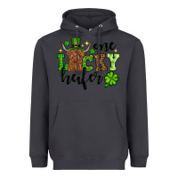 Smoke St. Patrick's Day One lucky Heifer Heavyweight Hoodie - OliviaCreatesArt