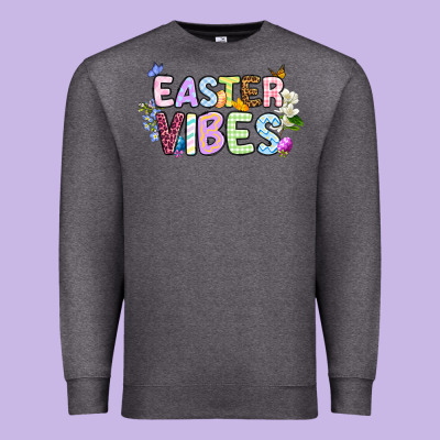 Easter Vibes Premium Sweatshirt Designed By Oliviacreatesart