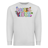 Dove Grey Easter vibes Premium Sweatshirt - OliviaCreatesArt
