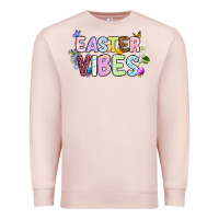 Pale Pink Easter vibes Premium Sweatshirt - OliviaCreatesArt