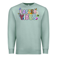 Seafoam Easter vibes Premium Sweatshirt - OliviaCreatesArt