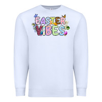 White Easter vibes Premium Sweatshirt - OliviaCreatesArt