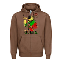 Chestnut little melanin queen Zipper Hoodie - CowGirlArtShop