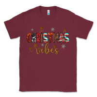 Burgundy christmas vibes Classic Tee - JahusDesignShop