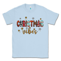 Dusty Blue christmas vibes Classic Tee - JahusDesignShop
