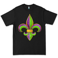 Black mardi gras fleur de lis leopard Premium Tee - Jasminsmagicworld
