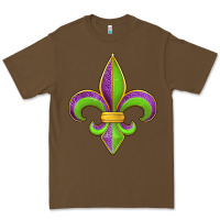 Cacao mardi gras fleur de lis leopard Premium Tee - Jasminsmagicworld
