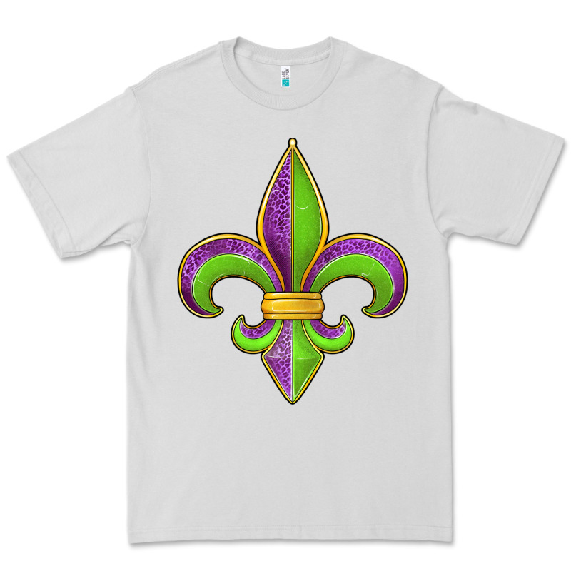 Mardi Gras Fleur De Lis Leopard Premium Tee by Jasminsmagicworld | Teevron