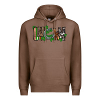 Chestnut Lucky horseshoe St. Patrick's Day Premium Hoodie - CowGirlArtShop