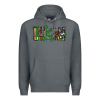 Rock Lucky horseshoe St. Patrick's Day Premium Hoodie - CowGirlArtShop