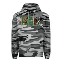 Slate Camo Lucky horseshoe St. Patrick's Day Premium Hoodie - CowGirlArtShop