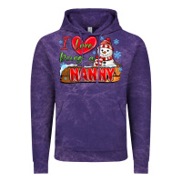 Cloud Purple i love being a nanny Vintage Hoodie - MaliasSmallBusiness
