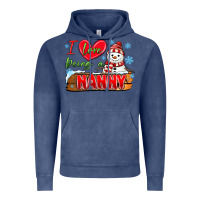 I Love Being A Nanny Vintage Hoodie | Teevron