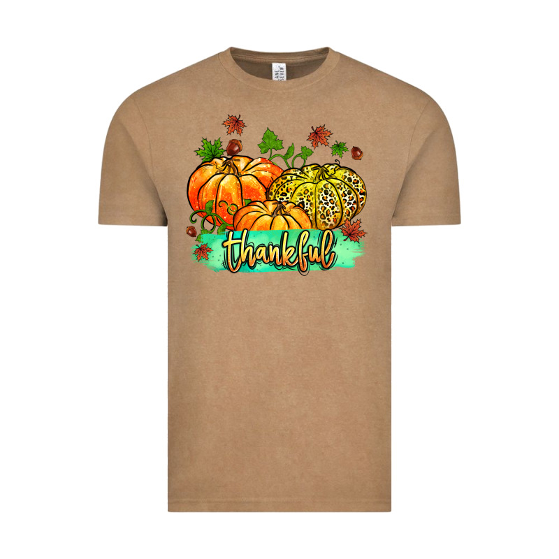 Thankful Pumpkins With Glitter Vintage Tee by MaliasSmallBusiness | Teevron