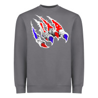 Storm American Flag Claw Heavyweight Sweatshirt - Bettercallsaul