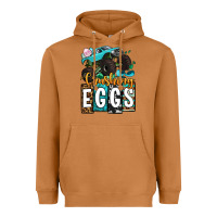 Meerkat Easter Day Monster truck crushing eggs Heavyweight Hoodie - OliviaCreatesArt