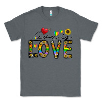 Charcoal Heather love is love Classic Tee - CowhideDigitalArt
