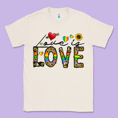 Love Is Love Classic Tee Designed By Cowhidedigitalart