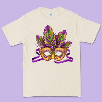 Mardi Gras Carnival Mask Premium Tee Designed By Jasminsmagicworld