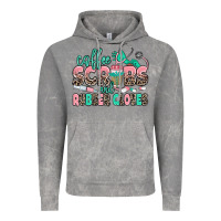 Cloud Rock coffee scrubs and rubber gloves Vintage Hoodie - MaliasSmallBusiness
