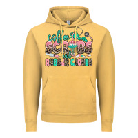 Vintage Mustard coffee scrubs and rubber gloves Vintage Hoodie - MaliasSmallBusiness