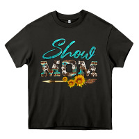 Asphalt show mom aztec cowhide sunflower and arrow Heavy Core Tee - Artiststas