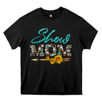 Black show mom aztec cowhide sunflower and arrow Heavy Core Tee - Artiststas