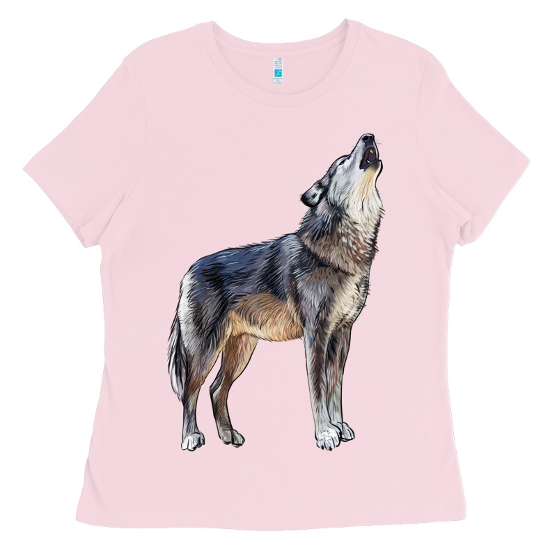 Wolf Ladies Tee by LillyAllenDesigns | Teevron